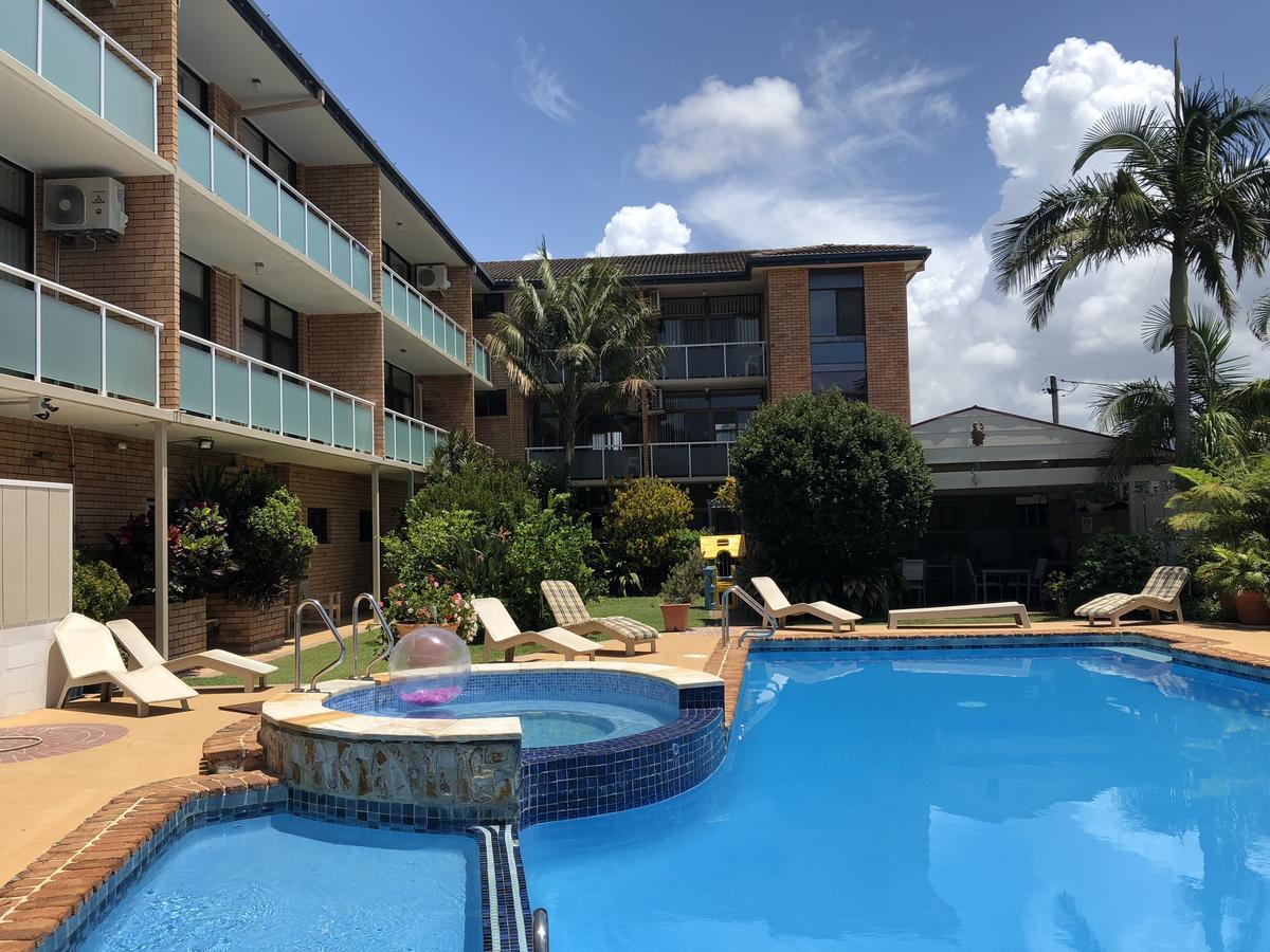 The Tahitian Aparthotel Coffs Harbour Exteriör bild
