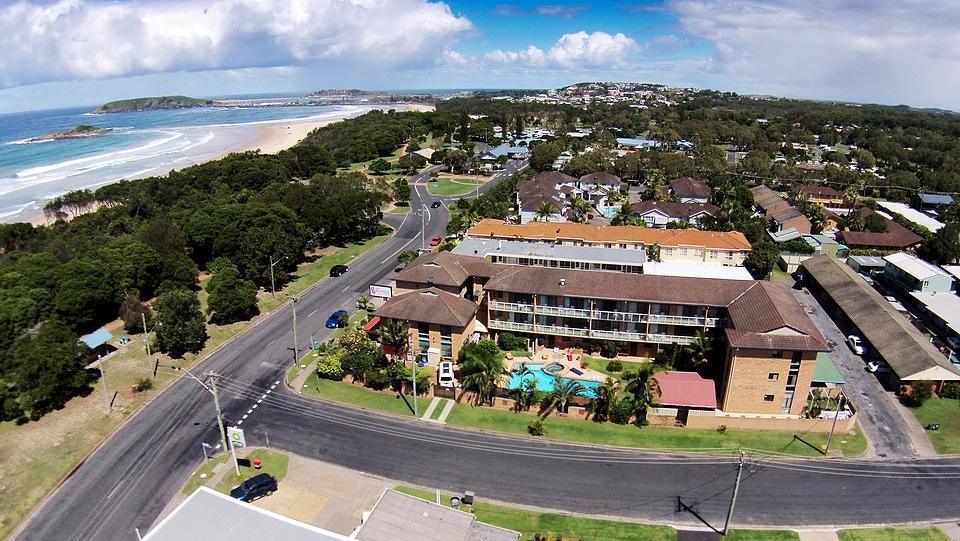 The Tahitian Aparthotel Coffs Harbour Exteriör bild